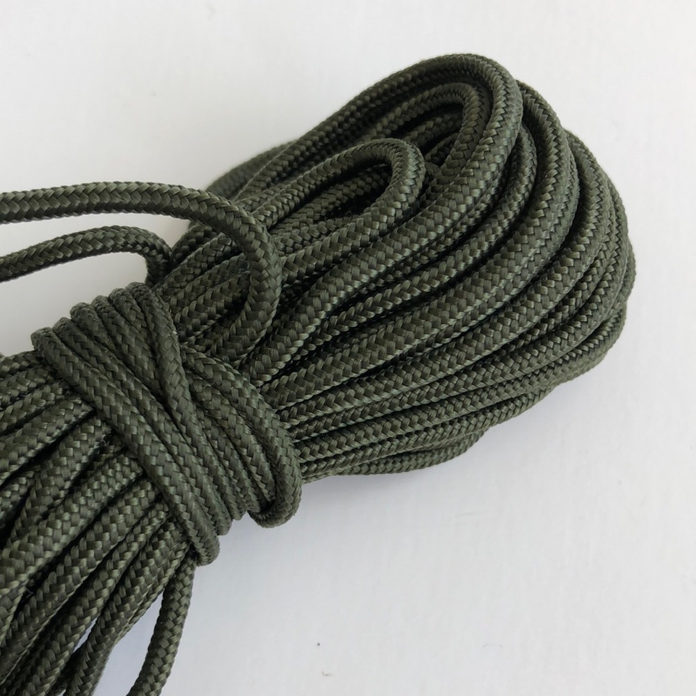 5/$10   9 YARDS 2MM Paracord Parachute Cord  ARMY GREEN